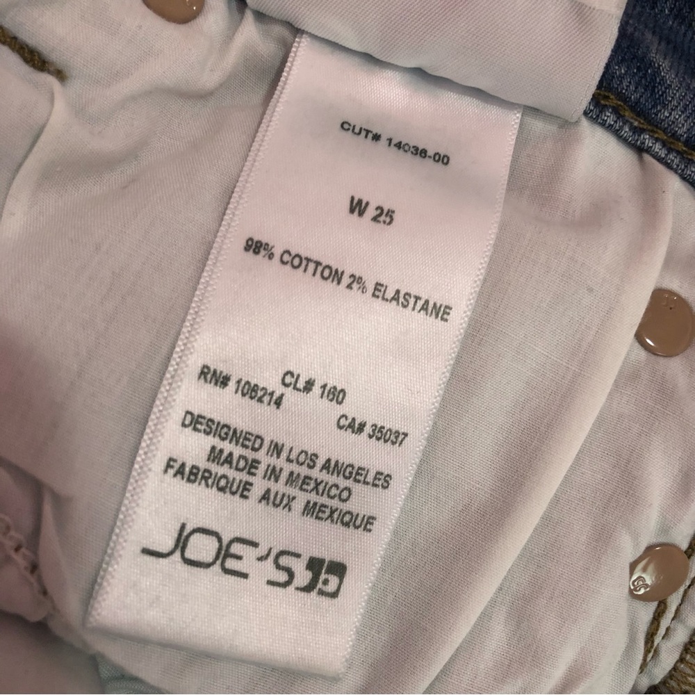 Joe’s Blue Jean Distressed Skirt - Picture 3 of 3